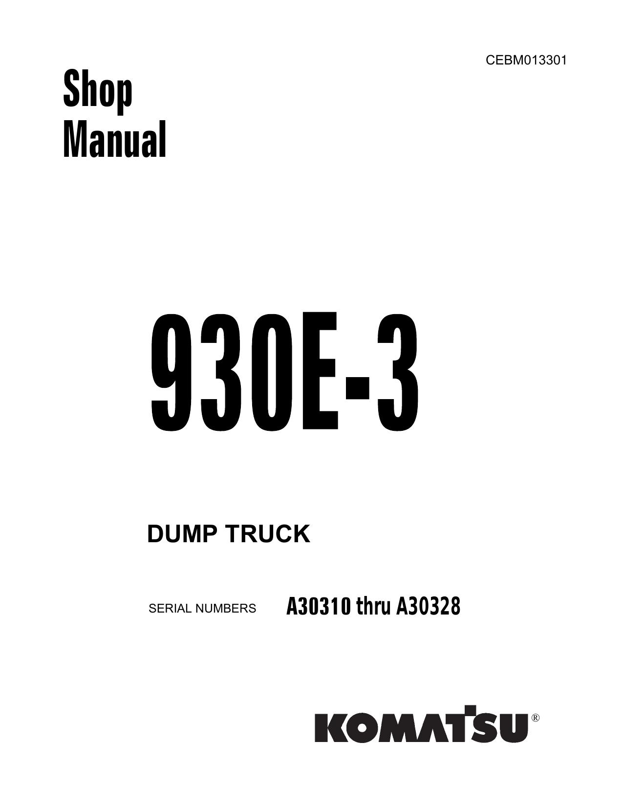 930E-3 Shop Manual (4)